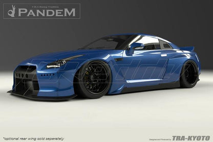 GReddy Nissan GTR R35 Version 2 Pandem X Rocket Bunny Rear Under Diffuser