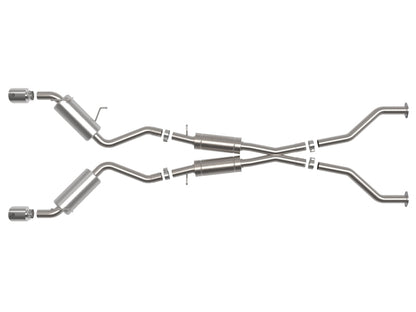 aFe Takeda Cat-Back Exhaust System Nissan 370Z 09-20 V6-3.7L- Polished Tip (AFE49-36139-P)