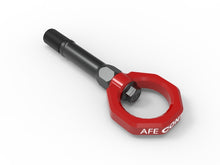aFe CONTROL Front Tow Hook Nissan Z 23-25 V6-3.0LRed (AFE450-712001-R)