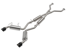 aFe Takeda Cat-Back Exhaust System Nissan 370Z 09-20 V6-3.7L- Black Tip (AFE49-36139-B)