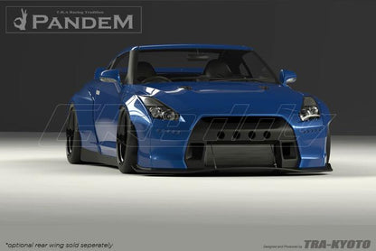 GReddy Nissan GTR R35 Version 2 Pandem X Rocket Bunny Rear Under Diffuser
