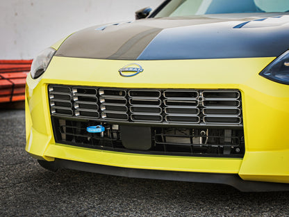 aFe CONTROL Front Tow Hook Nissan Z 23-25 V6-3.0LBlue (AFE450-712001-L)